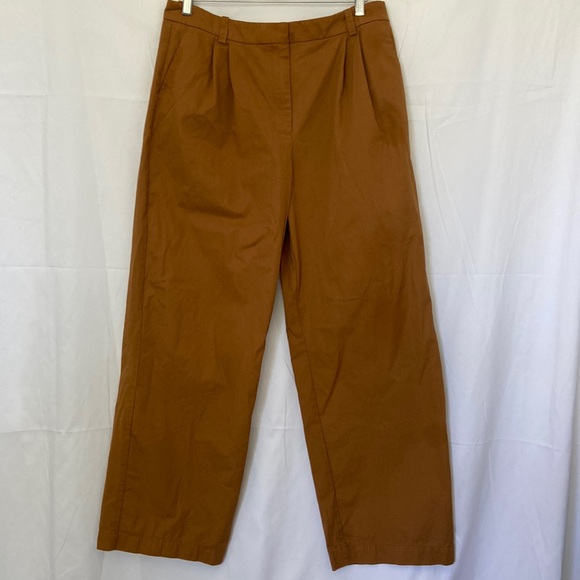 MANGO high waisted wide leg pant - Picture 2 of 4